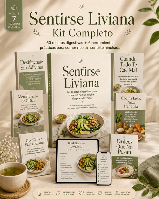 Sentirse Liviana - Kit Completo