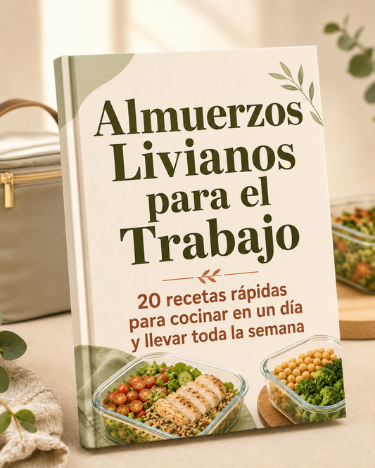 +20 Almuerzos Livianos para Llevar al Trabajo Cocinás el domingo y tenés la semana resuelta 🌿